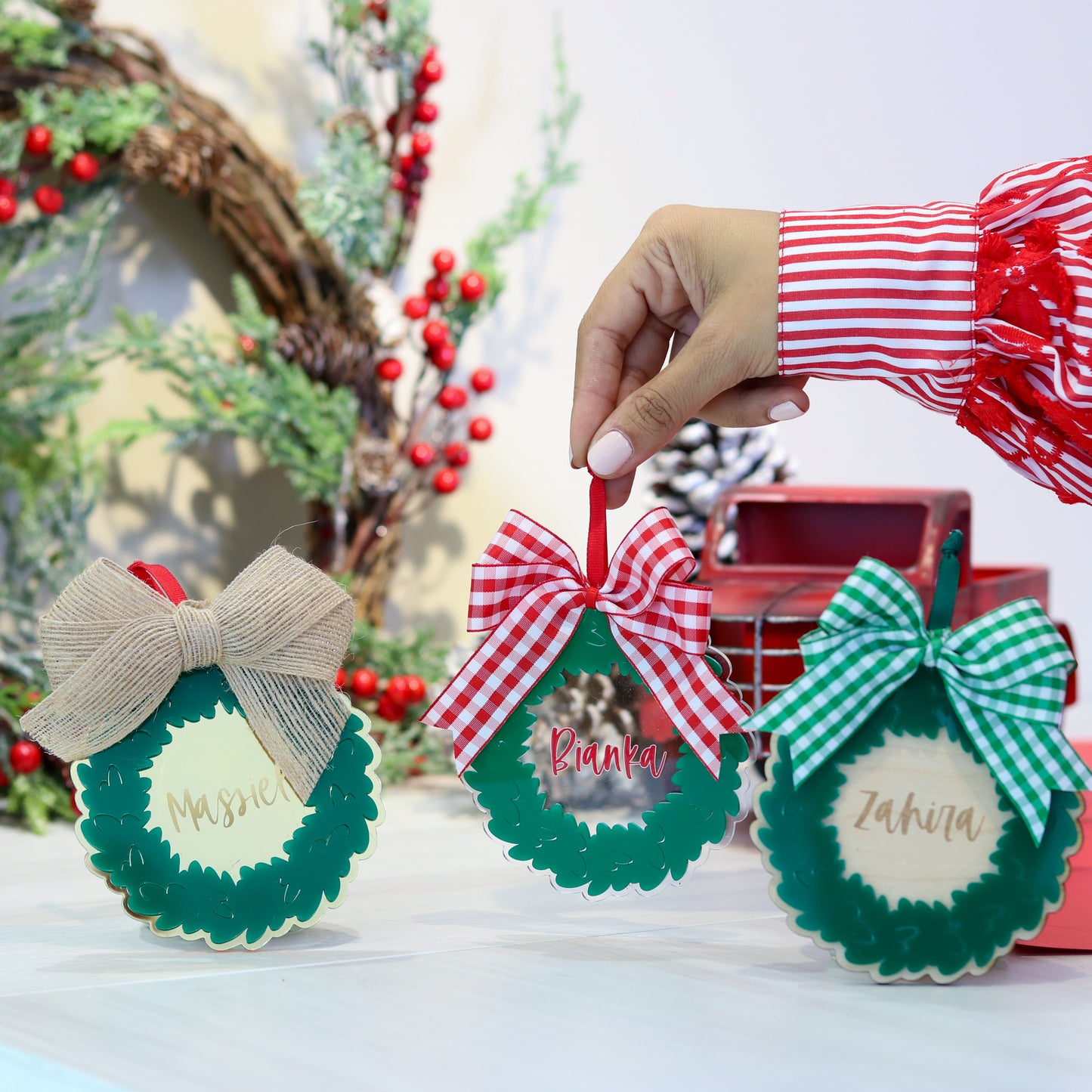 Ornamento Joyful Wreath