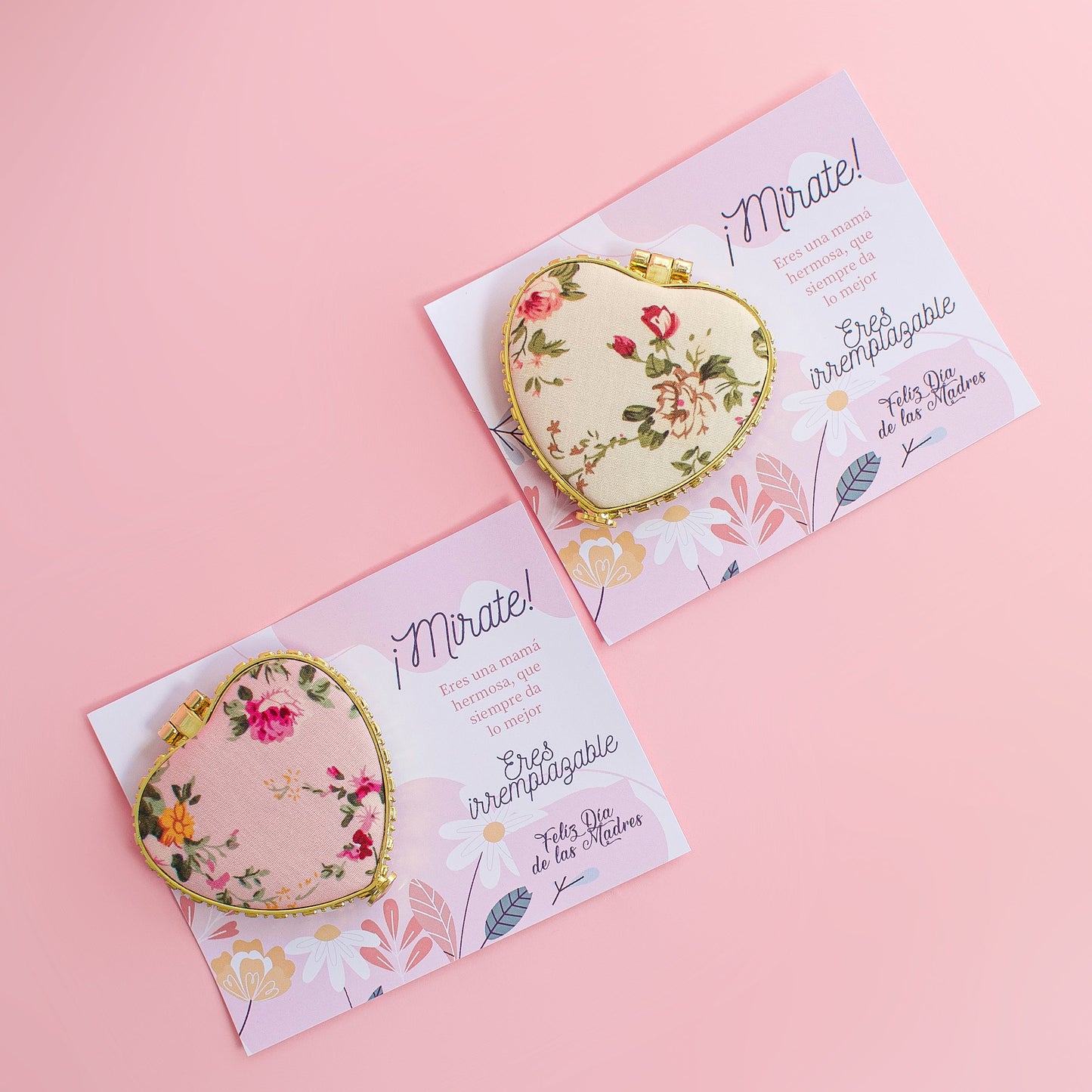 Pocket Mirror/ Espejo Corazón