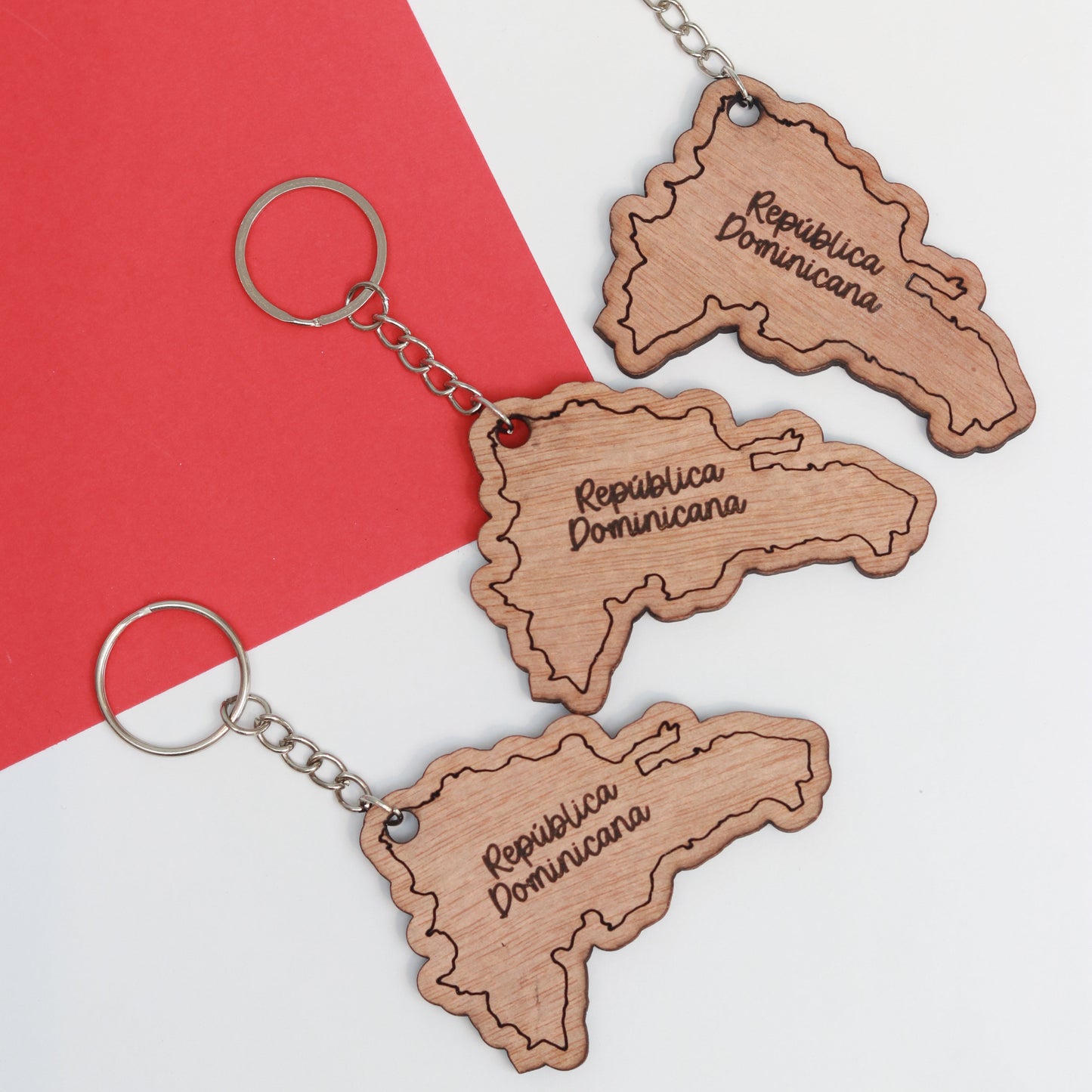 Llavero Mapa RD