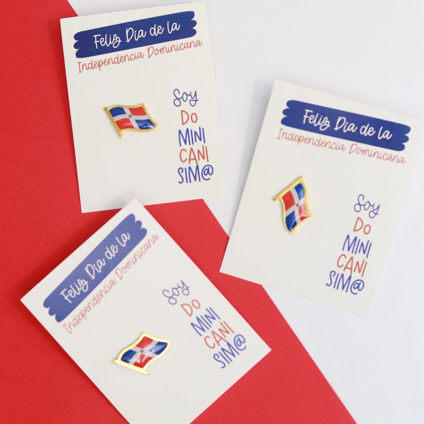 Pin Bandera Dominicana