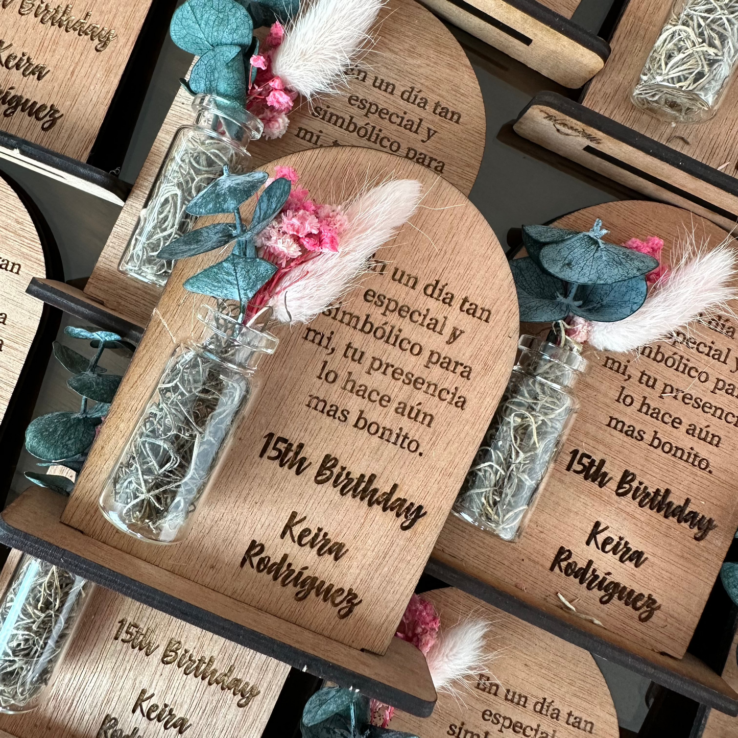 Recordatorios Stand Flor