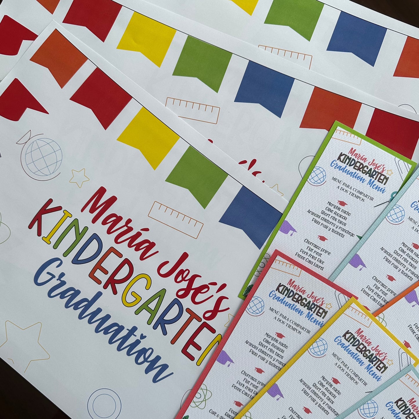 Individuales Satinados