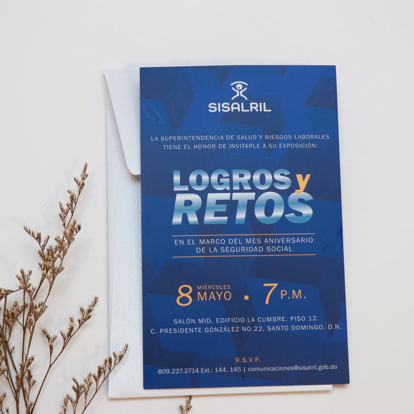 Invitación Impresa Doble Cara Laminada