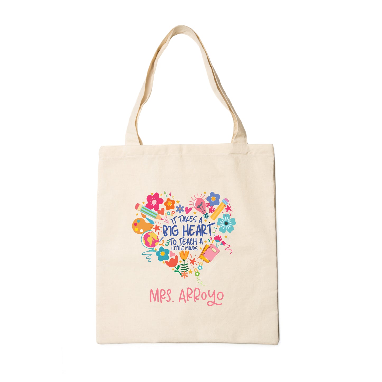 Canvas Bag It takes Big Heart