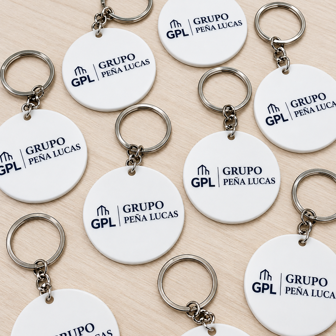 Llavero Promocional en Acrilico