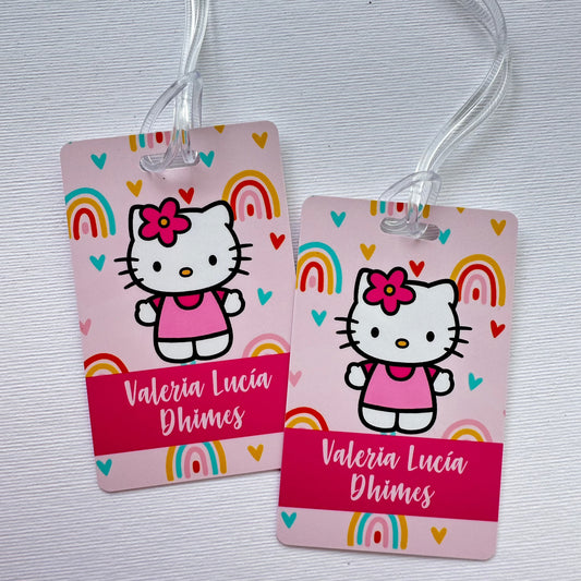 Tags Acrilico o PVC Hello Kitty