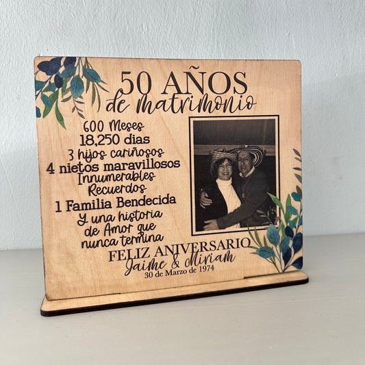 Photo Frame Aniversario