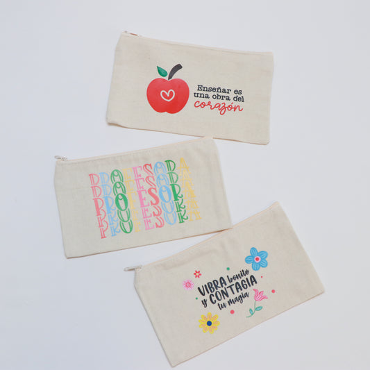 Estuche Canvas Personalizado