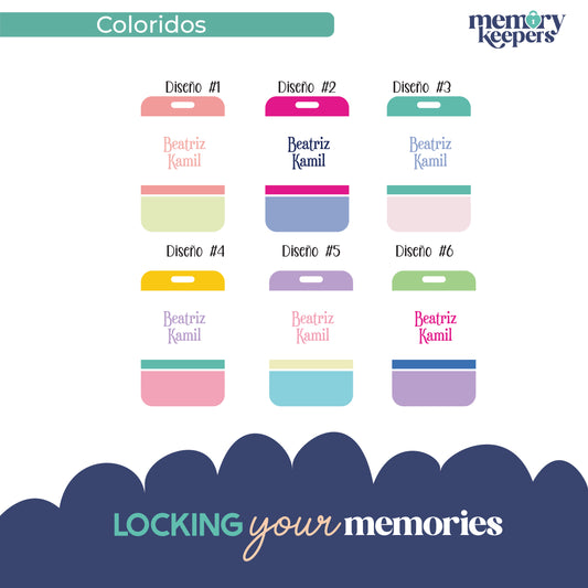 Tags Acrilico o PVC Colores